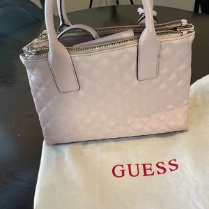 Nude, pink guess purse